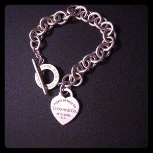 🔥 RETURN TO TIFFANY HEART TAG TOGGLE BRACELET 🔥